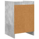 vidaXL Nočné stolíky Betónovo sivá 40 x 36 x 60 cm Kompozitné drevo – Obrázok 6