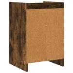 vidaXL Nočné stolíky 2 pcs Dymový dub 40 x 36 x 60 cm Kompozitné drevo – Obrázok 6