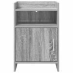 vidaXL Nočné stolíky Sivý Sonoma 40 x 36 x 60 cm Kompozitné drevo – Obrázok 4