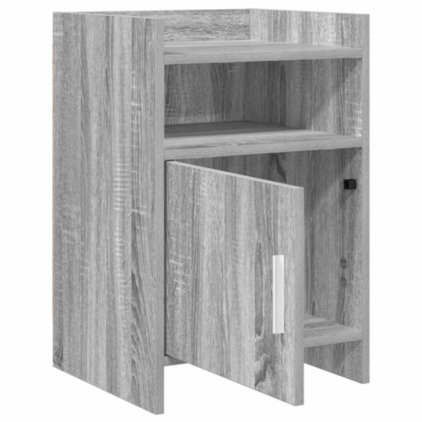 vidaXL Nočné stolíky 2 pcs Sivý Sonoma 40 x 36 x 60 cm – Obrázok 3