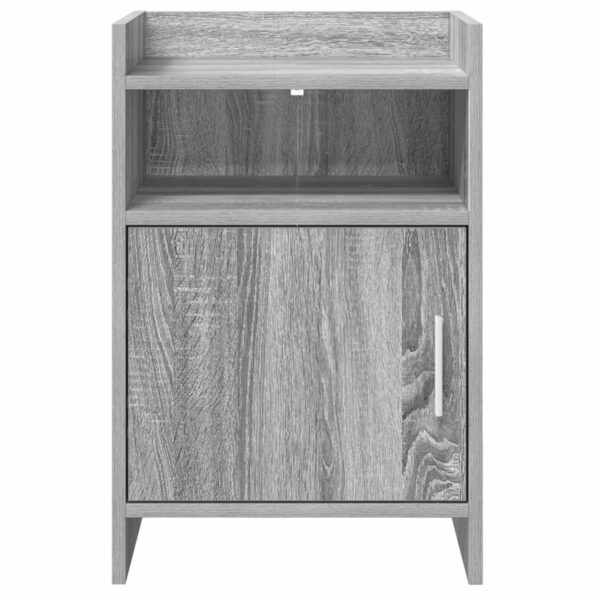 vidaXL Nočné stolíky 2 pcs Sivý Sonoma 40 x 36 x 60 cm – Obrázok 4