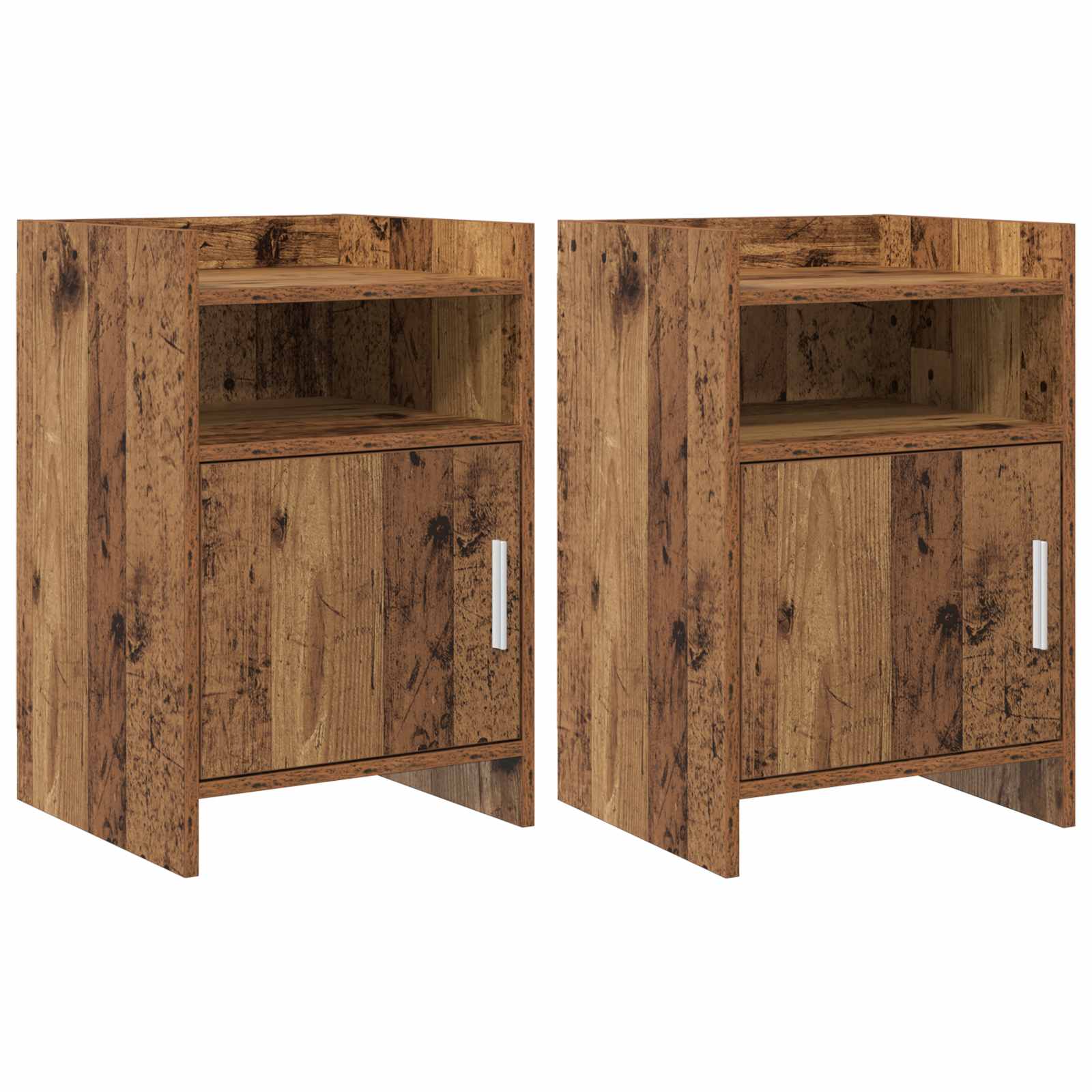 8011048_1.jpg vidaXL Nočné stolíky 2 pcs Staré drevo 40 x 36 x 60 cm – Obrázok 1