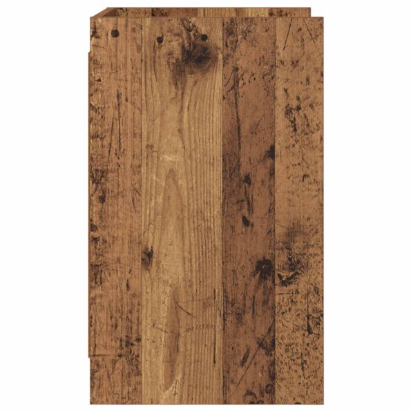 vidaXL Nočné stolíky 2 pcs Staré drevo 40 x 36 x 60 cm – Obrázok 5