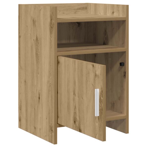 vidaXL Nočné stolíky Dub artisan 40 x 36 x 60 cm Kompozitné drevo – Obrázok 3