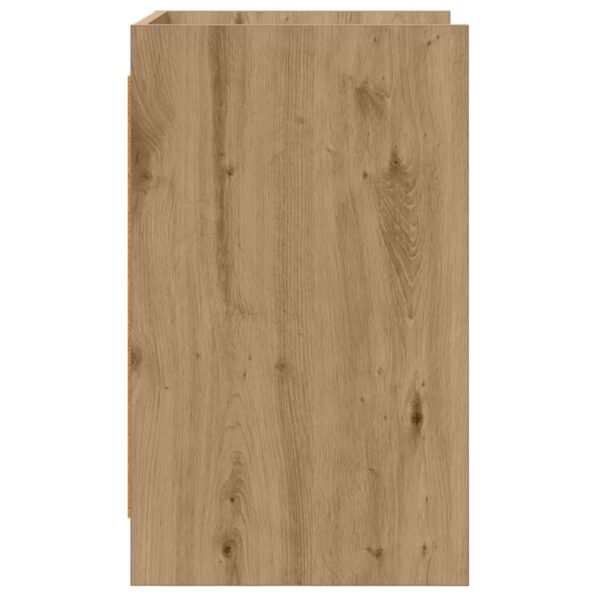vidaXL Nočné stolíky Dub artisan 40 x 36 x 60 cm Kompozitné drevo – Obrázok 5