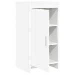 vidaXL Servírovacia skriňa Biela 40 x 36 x 80 cm Kompozitné drevo – Obrázok 3
