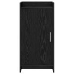 vidaXL Servírovacia skriňa Čierny dub 40 x 36 x 80 cm Kompozitné drevo – Obrázok 4