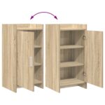 vidaXL Servírovacia skriňa Dub sonoma 40 x 36 x 80 cm Kompozitné drevo – Obrázok 8