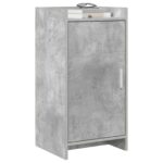 vidaXL Servírovacia skriňa Betónovo sivá 40 x 36 x 80 cm – Obrázok 2
