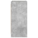 vidaXL Servírovacia skriňa Betónovo sivá 40 x 36 x 80 cm – Obrázok 5