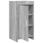 vidaXL Servírovacia skriňa Sivý Sonoma 40 x 36 x 80 cm – Obrázok 3