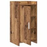 vidaXL Servírovacia skriňa Staré drevo 40 x 36 x 80 cm – Obrázok 3
