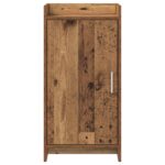 vidaXL Servírovacia skriňa Staré drevo 40 x 36 x 80 cm – Obrázok 4