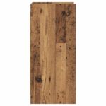 vidaXL Servírovacia skriňa Staré drevo 40 x 36 x 80 cm – Obrázok 5