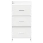vidaXL Servírovacia skriňa Biela 40 x 36 x 80 cm Kompozitné drevo – Obrázok 4