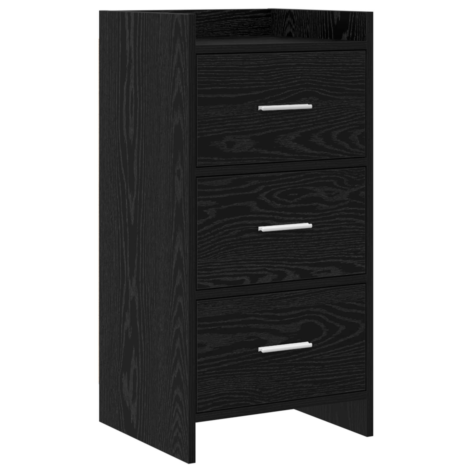 8011060_1.jpg vidaXL Servírovacia skriňa Čierny dub 40 x 36 x 80 cm Kompozitné drevo – Obrázok 1