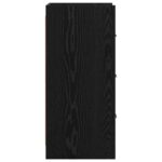 vidaXL Servírovacia skriňa Čierny dub 40 x 36 x 80 cm Kompozitné drevo – Obrázok 5
