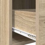 vidaXL Servírovacia skriňa Dub sonoma 40 x 36 x 80 cm Kompozitné drevo – Obrázok 7
