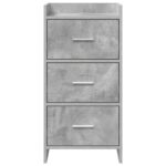 vidaXL Servírovacia skriňa Betónovo sivá 40 x 36 x 80 cm – Obrázok 4