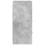 vidaXL Servírovacia skriňa Betónovo sivá 40 x 36 x 80 cm – Obrázok 5
