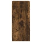 vidaXL Servírovacia skriňa Dymový dub 40 x 36 x 80 cm Kompozitné drevo – Obrázok 5