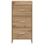 vidaXL Servírovacia skriňa Dub artisan 40 x 36 x 80 cm – Obrázok 4