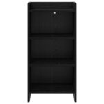 vidaXL Servírovacia skriňa Čierny dub 40 x 36 x 80 cm Kompozitné drevo – Obrázok 3