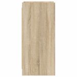 vidaXL Servírovacia skriňa Dub sonoma 40 x 36 x 80 cm Kompozitné drevo – Obrázok 4