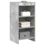 vidaXL Servírovacia skriňa Betónovo sivá 40 x 36 x 80 cm – Obrázok 2