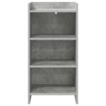 vidaXL Servírovacia skriňa Betónovo sivá 40 x 36 x 80 cm – Obrázok 3