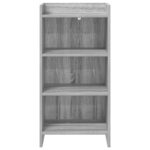 vidaXL Servírovacia skriňa Sivý Sonoma 40 x 36 x 80 cm – Obrázok 3
