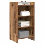 vidaXL Servírovacia skriňa Staré drevo 40 x 36 x 80 cm – Obrázok 2