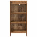 vidaXL Servírovacia skriňa Staré drevo 40 x 36 x 80 cm – Obrázok 3