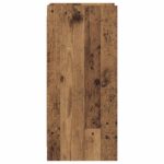 vidaXL Servírovacia skriňa Staré drevo 40 x 36 x 80 cm – Obrázok 4