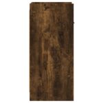 vidaXL Servírovacia skriňa Dymový dub 40 x 36 x 80 cm Kompozitné drevo – Obrázok 4
