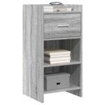 vidaXL Servírovacia skriňa Sivý Sonoma 40 x 36 x 80 cm – Obrázok 2