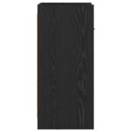 vidaXL Servírovacia skriňa Čierny dub 40 x 36 x 80 cm Kompozitné drevo – Obrázok 5