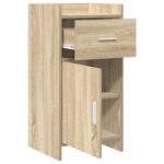 vidaXL Servírovacia skriňa Dub sonoma 40 x 36 x 80 cm Kompozitné drevo – Obrázok 3