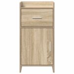 vidaXL Servírovacia skriňa Dub sonoma 40 x 36 x 80 cm Kompozitné drevo – Obrázok 4