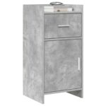 vidaXL Servírovacia skriňa Betónovo sivá 40 x 36 x 80 cm – Obrázok 2
