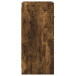vidaXL Servírovacia skriňa Dymový dub 40 x 36 x 80 cm Kompozitné drevo – Obrázok 5