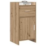vidaXL Servírovacia skriňa Dub artisan 40 x 36 x 80 cm – Obrázok 2