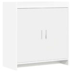 vidaXL Servírovacia skriňa Biela 72 x 36 x 80 cm Kompozitné drevo
