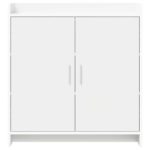 vidaXL Servírovacia skriňa Biela 72 x 36 x 80 cm Kompozitné drevo – Obrázok 4