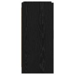 vidaXL Servírovacia skriňa Čierny dub 72 x 36 x 80 cm Kompozitné drevo – Obrázok 5