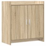 vidaXL Servírovacia skriňa Dub sonoma 72 x 36 x 80 cm Kompozitné drevo