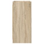vidaXL Servírovacia skriňa Dub sonoma 72 x 36 x 80 cm Kompozitné drevo – Obrázok 5