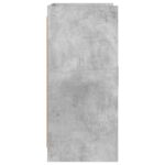 vidaXL Servírovacia skriňa Betónovo sivá 72 x 36 x 80 cm – Obrázok 5