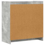 vidaXL Servírovacia skriňa Betónovo sivá 72 x 36 x 80 cm – Obrázok 6