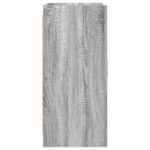 vidaXL Servírovacia skriňa Sivý Sonoma 72 x 36 x 80 cm – Obrázok 5